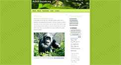 Desktop Screenshot of animal-sounds.org